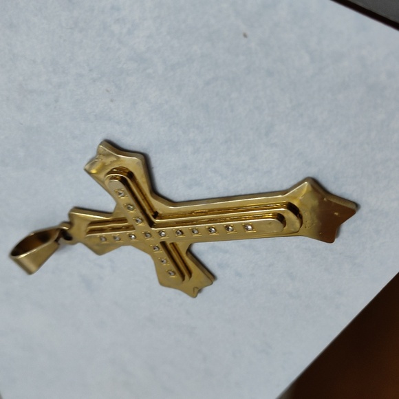 Gold cross - Picture 1 of 1